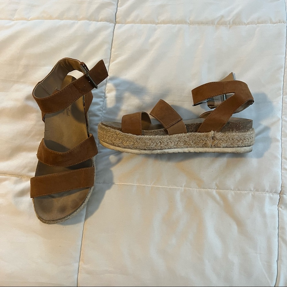Brown Platform Sandal
